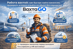 Работа вахтой 2026: как быстро найти вакансию